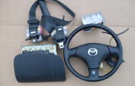 Airbag vodiča, spolujazdca, bezpečnostné pásy na Mazda MX5