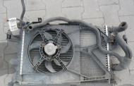 Ventilátor a chladič na Opel Corsa C 1,0 1,2 1,4